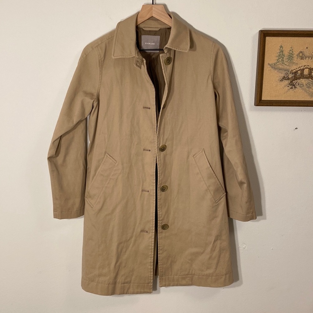 Everlane Tan Trench Coat